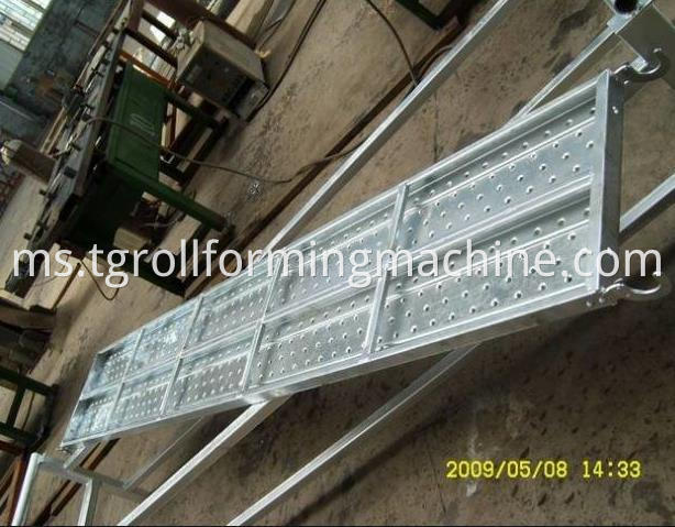 Automatic Steel Scaffolding Walk Panel Sheet Forming Machine